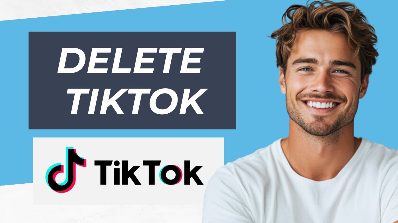 How To Delete My Account In Tiktok 2024 - YouTube