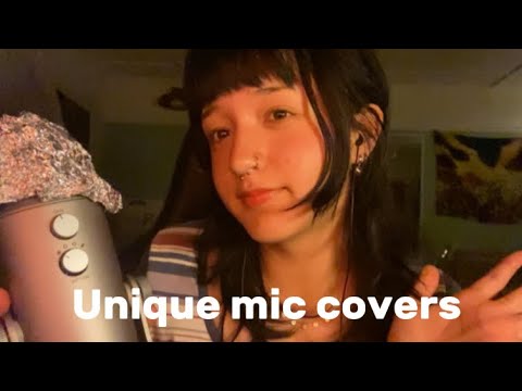 ASMR Unconventional Mic Covers 🎙️| for intense tingles