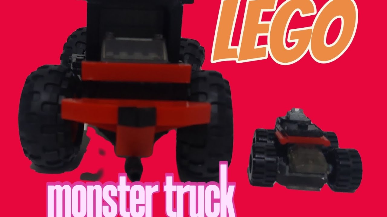 monster truck lego - YouTube