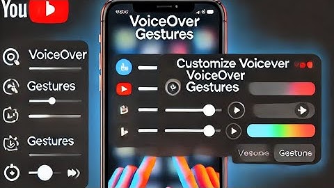 How to customise VoiceOver gestures on iPhone for visually impaired￼