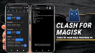 Cara Mengisikan Akun TLS Proxy Provider di Clash For Magsk
