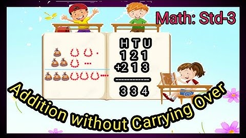 class3_addition without carrying over | Math-std3 -page no.-19,20