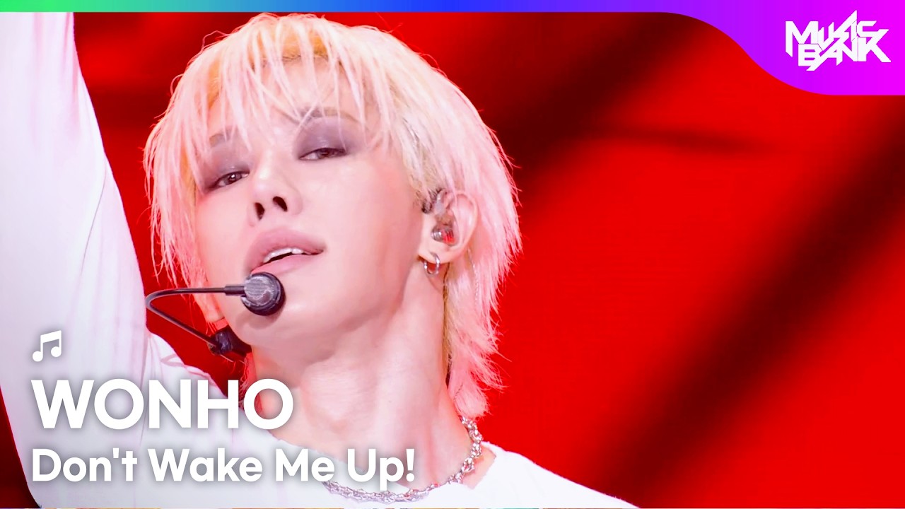 WONHO ウォノ 원호 - Don't Wake Me Up! [Music Bank] | KBS WORLD TV