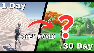 I 🤯Try to Make Open World  3D game in unity / #unity #devlog