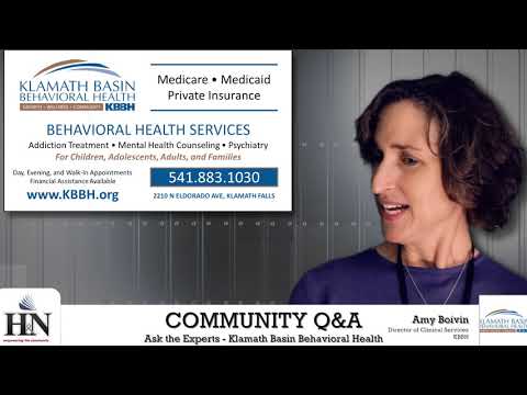 Community Q&A: Ask the Experts - Amy Boivin of Klamath Basin Behavioral Health