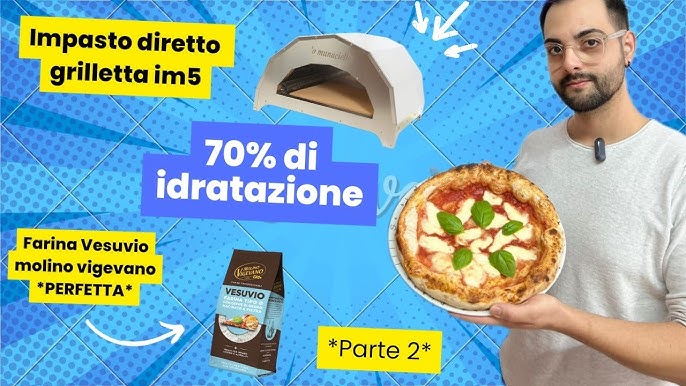 La farina Nuvola del Molino Caputo, è una nuova farina che permette impasti  ad altissima idratazione e conferisce alla pizza un cornicione ricco  d'aria, rendendola di conseguenza molto - Ossola Farine sas 