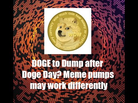 DOGE coin to dump after DOGE Day? Meme pumps may work differently