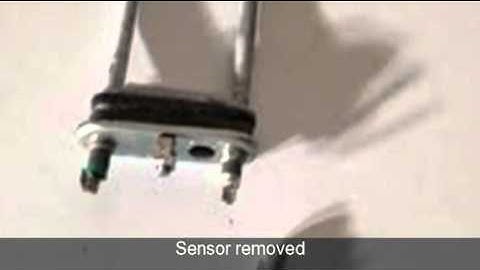 How to change heater element on a washing machine