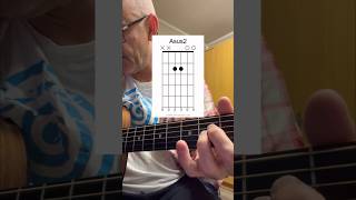 Easy chords - Asus2 Bm7(add11) Esus4 Asus2