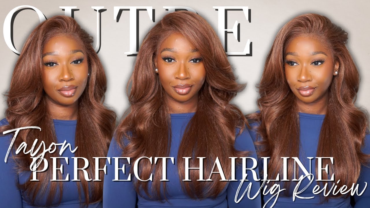 *NEW* Outre Perfect Hairline Wig Review | Tayon | Tan Dotson