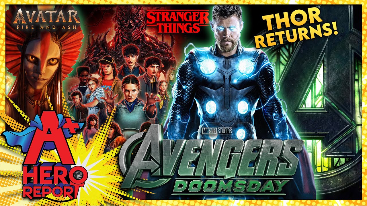 Thor Teaser Reveals Avengers Doomsday RETURN | Stranger Things Spin-Off Confirmed | Legend of Aang 📱