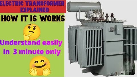 How Does A Transformer Works | Working Principle Of Transformer 