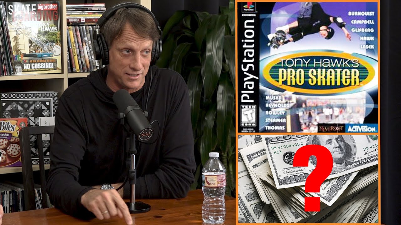 Tony Hawk revela valor de cheque que ganhou com jogos Pro Skater