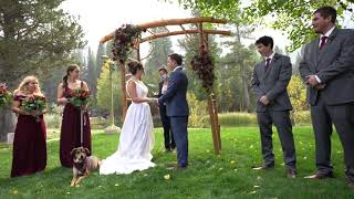 Lindsey and Matt Wedding Ceremony