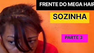 Frente de Mega Hair profissional sem experiência? Veja como- Parte 3 (Franja, franjão, nó italiano)