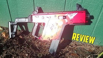 Full Auto Shell Ejecting Kriss Vector Dart Blaster Review