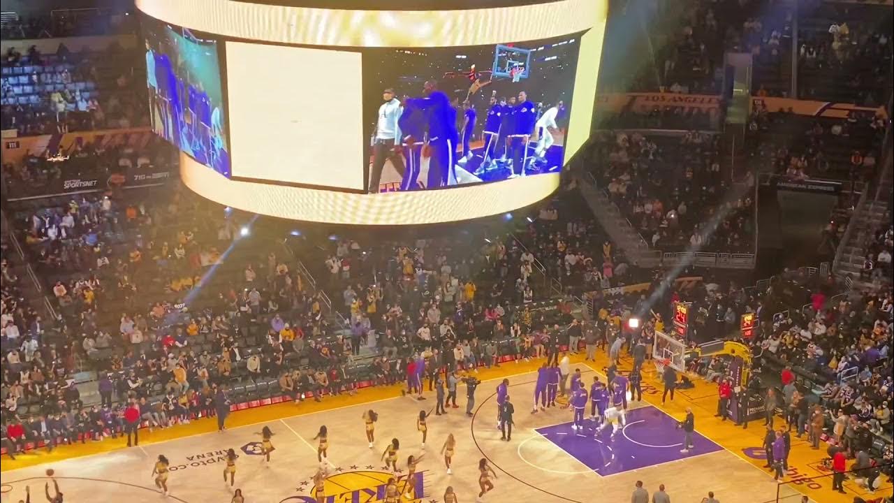 Checkin' Out Team LA Store @ The Staple Center & Lakers Game Yo