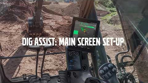 Dig Assist - Main Screen Setup