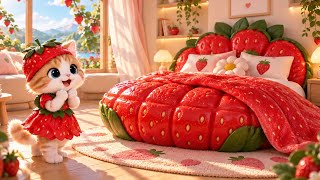 LIVE ☁️ASMR , Little Paws Tries Every Fruit -  Cute Kitten Eating & Relaxing Sounds 🍒🍋🥝🍉🍅 #asmr #cat