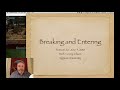 Exploring the Lord of the Rings - Episode 62: Breaking and Entering