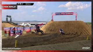 Geerts Vs Vialle Mx2 Race 2 Bitci Mxgp Of Turkey