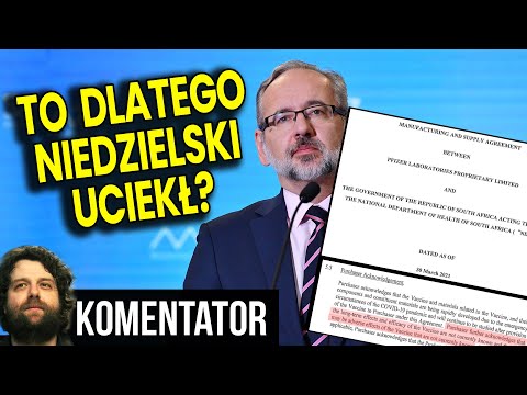Wyciekła Umowa z Pfizer! Czy To Dlatego Niedzielski Uciekł z Ministra Zdrowia - Analiza Ator Finanse