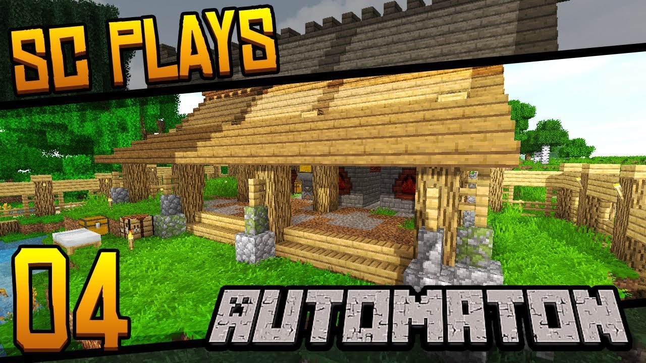 Automaton | WORK AREA | Part 04 [Let's Play Minecraft 1.12.2] - YouTube