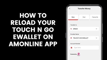 How to Reload Your Touch N Go eWallet From Ambank Account with DuitNow Transfer On AmOnline App