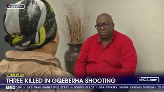 Three people killed in Gqeberha shooting