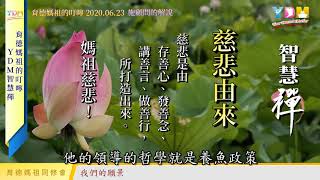 慈悲由來 媽祖的叮嚀 - YDM智慧禪 20200623