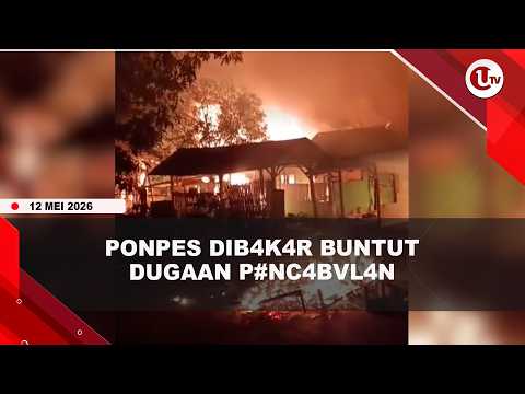 PONPES DI LAMPUNG DIBAKAR WARGA BUNTUT PENGASUH DIDUGA CABULI SANTRIWATI | U-NEWS
