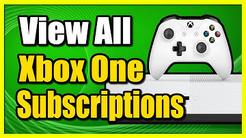 How to View All Subscriptions on Xbox One Account (Game Pass)