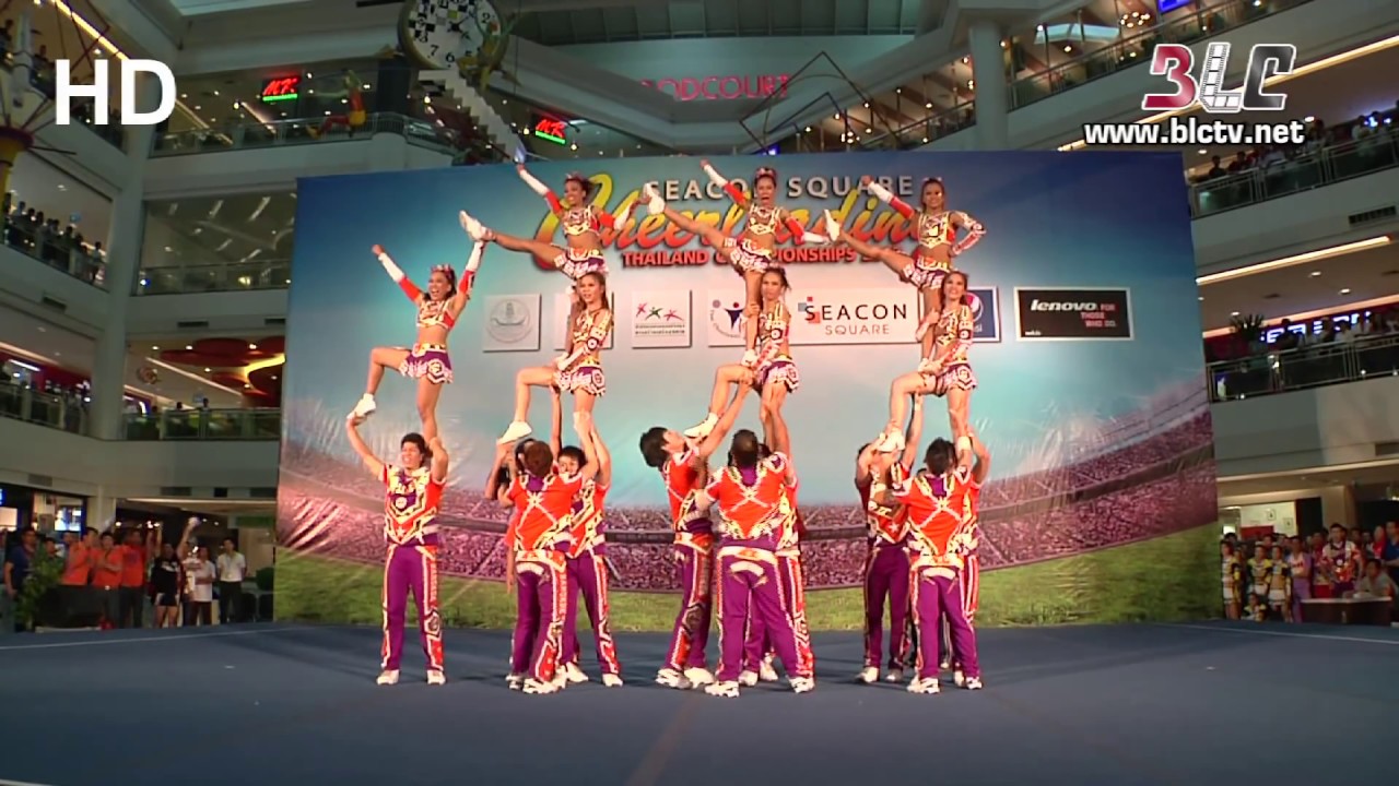 Bangkok University Cheerleading Team Semi-Final 2012 [ Coed Premier]