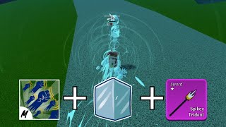 SPIKEY TRIDENT + ICE + GODHUMAN Bounty Hunting Blox Fruits ROAD TO 30M Bounty