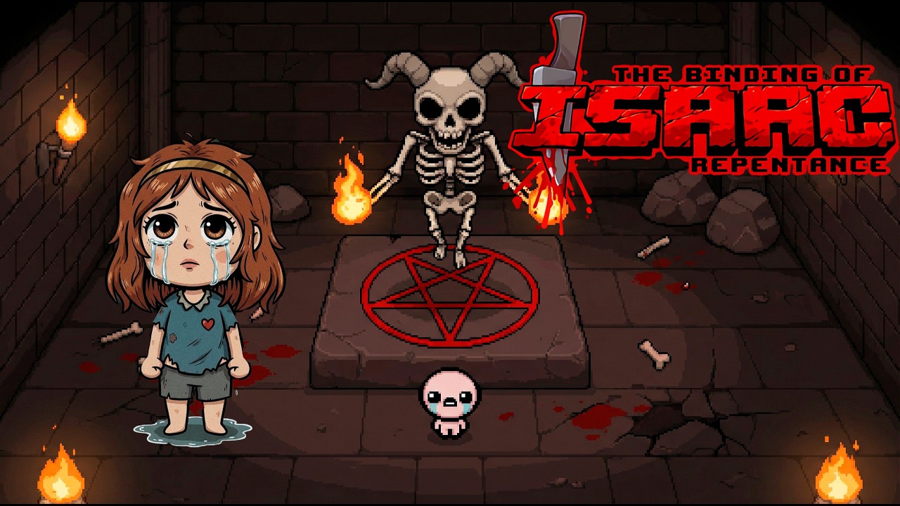 The Binding of Isaac: Repentance+beta | Гоняем Айзека| Вертикальный стрим