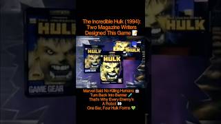 The Incredible Hulk (1994): One Health Bar Controlled Four Different Forms 💚