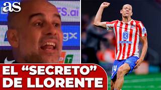 Marcos Llorente explains his secret with this video from Guardiola: viral