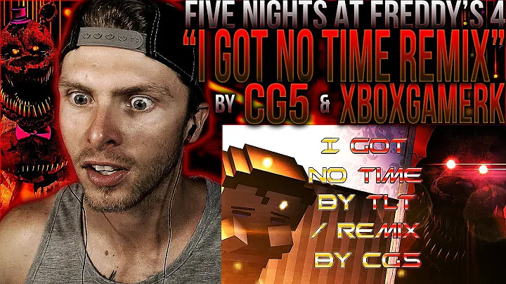 Vapor Reacts #440 | *NEW* FNAF 4 SONG REMIX "I Got No Time" Animation by XboxGamerK ft. CG5 REACTION
