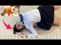 Perfect Tekken back pain KO acted by Japanese Cosplay Girl【Damage Motion Real Life】