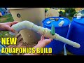 New Aquaponics System: Starting the Plumbing