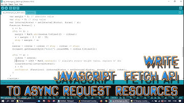 Embed Website HTML into ESP01 (ESP8266) Flash Mem w/ PROGMEM & use JS Fetch API to serve HTTP async