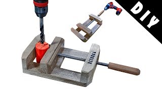 Drill Press Vise - DIY homemade drill press vise