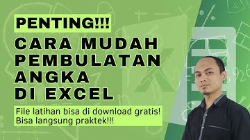 Belajar pembulatan angka di Excel dengan Fungsi ROUND #excel