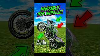 INVISIBEL H2R WHEELIE 😈 | INDIAN BIKE DRIVING 3D 🔥| @rohitgamingstudio6902