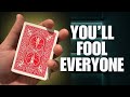EASIEST Self-Working Card Trick That NEVER Fails