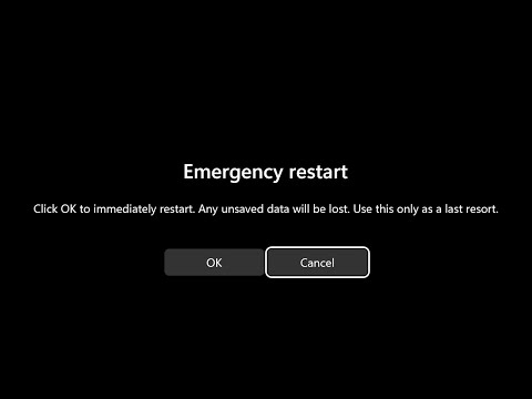 What Happens if You Emergency Restart in Different Versions of Windows?