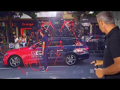 Vuelta 2022 - Comment connaître un leader en scrutant la voiture du directeur sportif ?