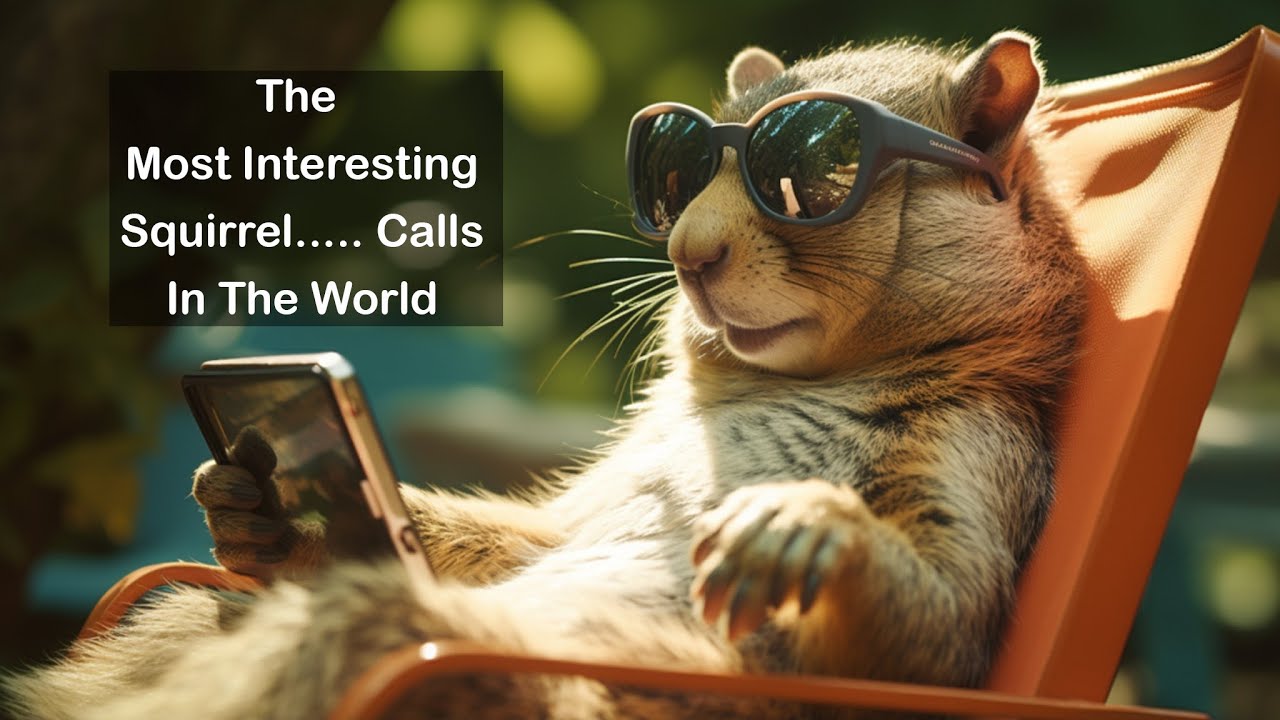 The Most Interesting Squirrel... Calls In The World YouTube