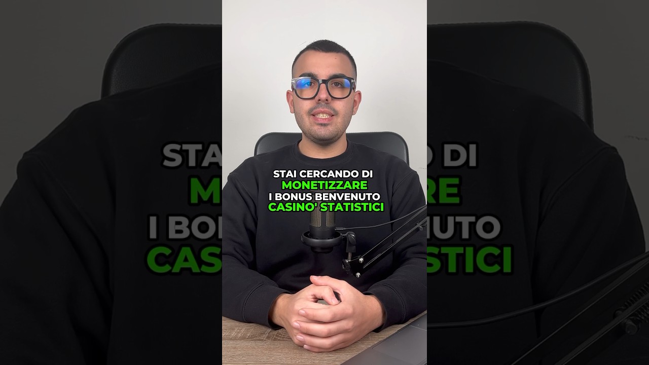 Stai cercando di monetizzare i bonus benvenuto casino statistici ma non sai quale slot scegliere?💶