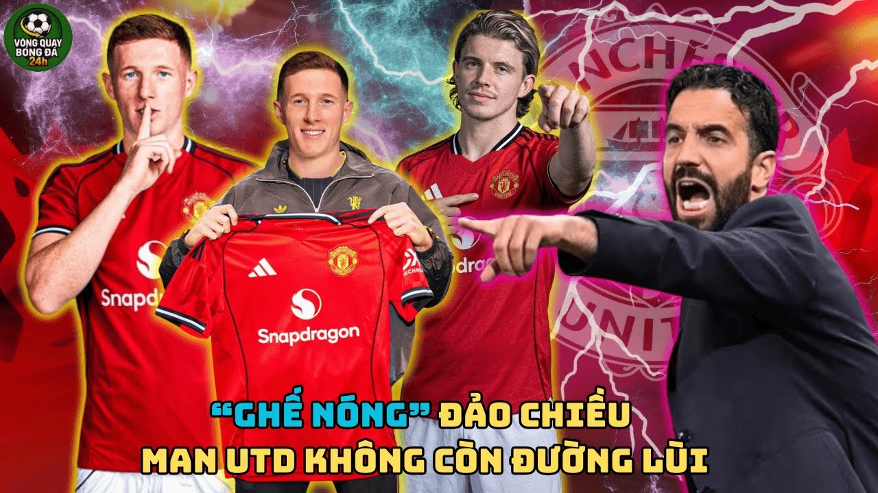 LẬT NGƯỢC TÌNH THẾ | AMORIM GIỮ GHẾ, MANCHESTER UNITED GẶP SỨC ÉP CHUYỂN NHƯỢNG CỰC LỚN